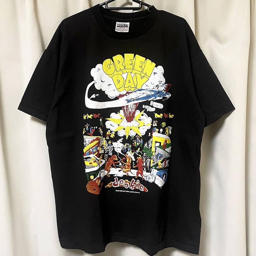 Greenday dookie tour Tシャツ XL Amazon.co.jp: XLサイズ GREEN DAY グリーンデイ パンク ロック